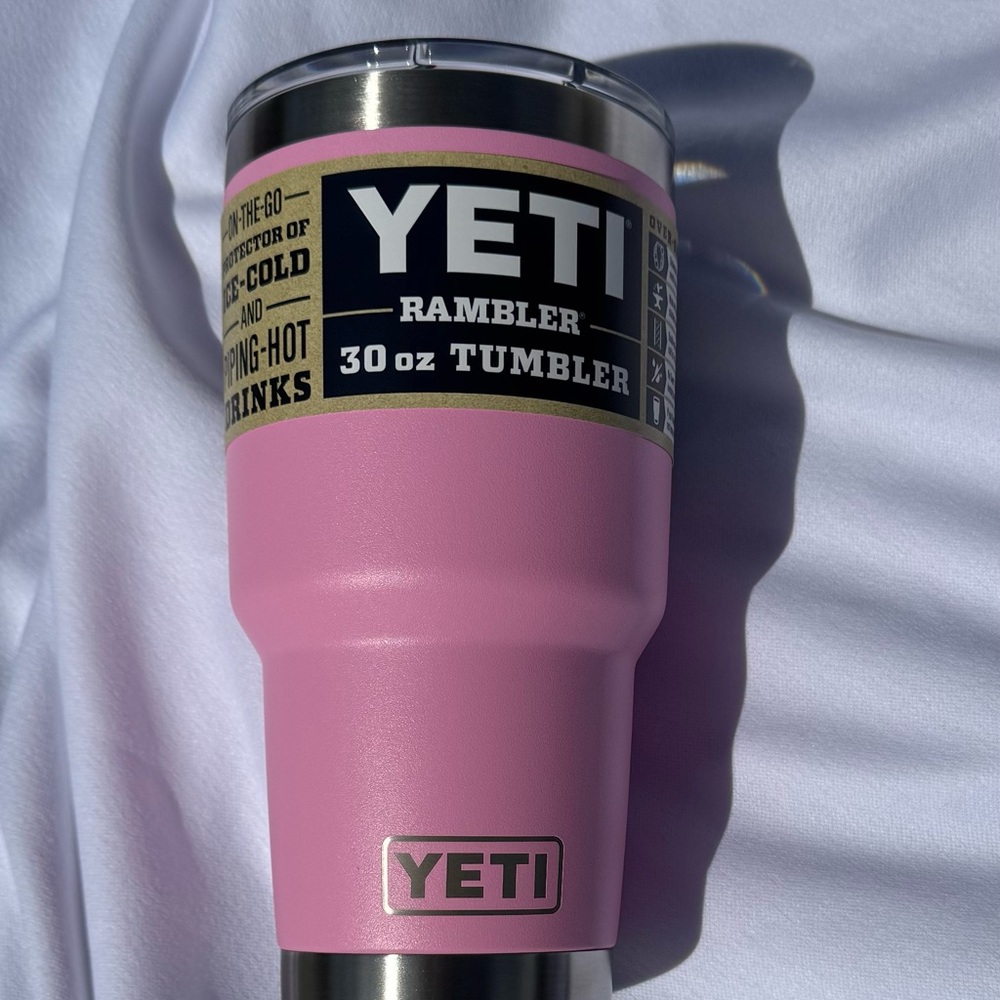 YETI Power Pink Rambler 30 oz Tumbler